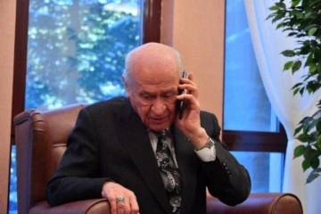 Bah&ccedil;eli'den Cumhurbaşkanı Erdoğan'a ge&ccedil;miş olsun telefonu