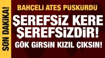 Bah&ccedil;eli'den İstiklal Caddesi tepkisi: Şerefsiz kere şerefsizdir!