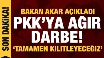 Bakan Akar: Pen&ccedil;e Kilit'te 56 ter&ouml;rist etkisiz hale getirildi