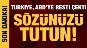 Bakan Akar'dan ABD a&ccedil;ıklaması
