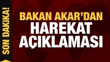 Bakan Akar'dan Suriye'nin kuzeyine harekat a&ccedil;ıklaması