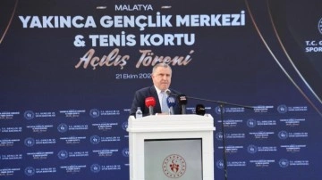 Bakan Bak: Gençler için yatırımlarımıza devam edeceğiz