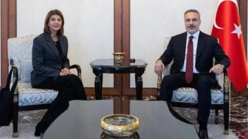 Bakan Fidan, BM Kıbrıs Temsilcisi Cuellar'ı kabul etti