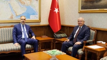 Bakan Fidan’dan Bakan Güler’e ziyaret