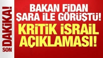 Bakan Fidan'dan Suriye'de Şara ile görüşme sonrası açıklama!