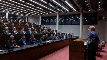 Bakan Fidan Finlandiya Parlamentosunda konuştu