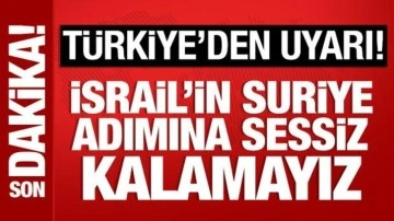Bakan Fidan:  İsrail, Suriye'yi bölmeyi amaçlamaktadır