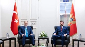 Bakan Fidan, Karadağ Cumhurbaşkanı Milatovic ile görüştü