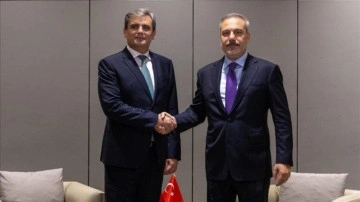 Bakan Fidan Karadağlı mevkidaşı İbrahimovic ile görüştü