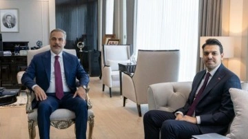 Bakan Fidan, TİKA Başkanı Eren'i kabul etti