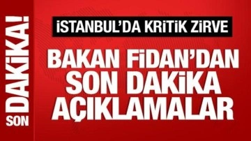 Bakan Fidan: Zulmün karşısında dimdik duracağız!