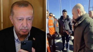 Bakan Karaismailoğlu, 1915 &Ccedil;anakkale K&ouml;pr&uuml;s&uuml; &uuml;zerinden Cumhurbaşkanı Erdoğan'ı aradı