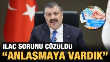 Bakan Koca a&ccedil;ıkladı: Az bulunan ila&ccedil;ların ihracatına bir s&uuml;reliğine ara verildi