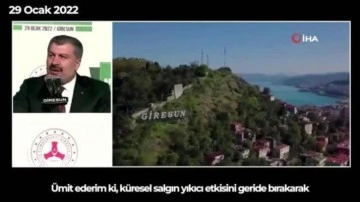 Bakan Koca: "Covid-19 salgınını fark edip ilk harekete ge&ccedil;en &uuml;lkelerdendik"