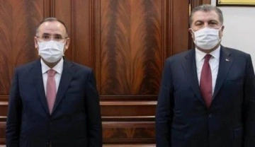 Bakan Koca ve Bakan Bozdağ sağlıkta şiddet i&ccedil;in bir araya geldi: Yeni adımlar yolda!