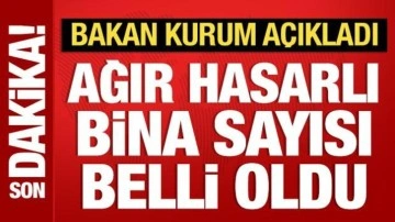 Bakan Kurum, Balıkesir'deki hasar tespit raporunu paylaştı