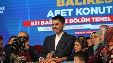 Bakan Kurum: Evlerimizi 1 yıl içerisinde teslim edeceğiz!