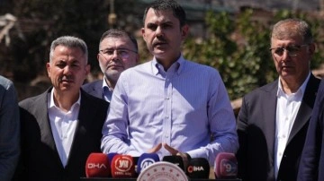 Bakan Kurum yangın bölgesinde: Devletimiz burada!
