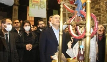 Bakan Soylu, &lsquo;El Cezerinin Olağan&uuml;st&uuml; Makineleri Sergisi&rsquo;ni a&ccedil;tı