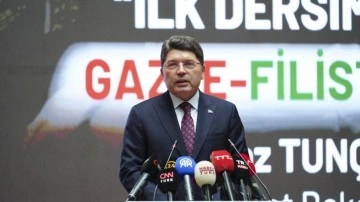 Bakan Tunç’tan Gazze mesajı: Uluslararası hukuk zemininde yeni adımlar atacağız
