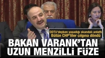 Bakan Varank, ODT&Uuml;'deyken yaşadığı skandalı anlattı, b&uuml;t&uuml;n CHP'liler &ccedil;ılgına d&ouml;nd&uuml;