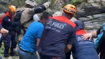 Balık tutmaya gitti, hayatının kabusunu yaşadı! Kurtarılma anı film sahnelerini aratmadı