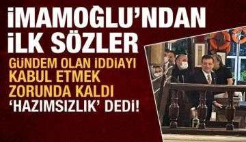 Balık&ccedil;ı restoranına giden İmamoğlu'ndan a&ccedil;ıklama! CHP'lilerin yalanı ellerinde patladı