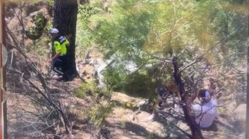 Balıkesir'de araç dere yatağına uçtu: 1 ölü