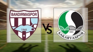 Bandırmaspor - Sakaryaspor maçı hangi kanalda, saat kaçta?