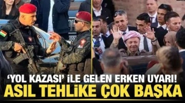 "Barzani karargahının açıklaması 'Yol kazası', asıl tehlike SDG'ye verilen deste