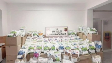 Başkale'de 4 milyon 163 bin TL değerinde kaçak malzeme ele geçirildi