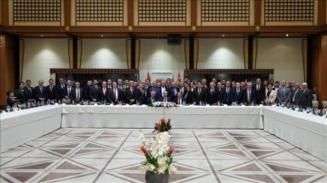 Başkan Erdoğan'dan önemli kabul! Dünya Ahıskalı Türkler Birliği Heyeti'ni ağırladı!