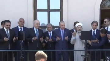 Başkan Erdoğan, İshak Ağa Camii açılışına katıldı