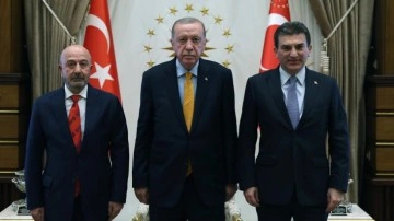 Başkan Erdoğan, OYAK yöneticilerini kabul etti