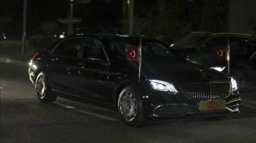 Başkan Erdoğan, &Ouml;zbekistan'dan yurda d&ouml;nd&uuml;