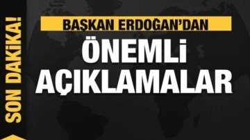 Başkan Erdoğan: Skandallarla &ouml;n&uuml;m&uuml;z&uuml; kesmeye &ccedil;alışıyorlar