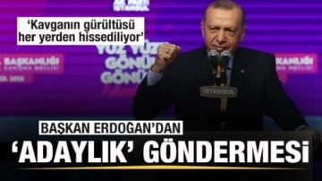 Başkan Erdoğan'dan 6'lı masaya g&ouml;nderme! Kavganın g&uuml;r&uuml;llt&uuml;s&uuml; her yerden hissediliyor