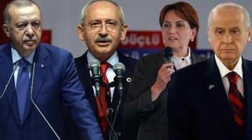 Bayramlaşma programında dikkat &ccedil;eken detay! 4'&uuml;n&uuml;n de listesinde bir partiye yer verilmedi