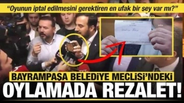 Bayrampaşa Belediye Meclisi’ndeki oylamada rezalet! "Meclis başkanı suç işledi"