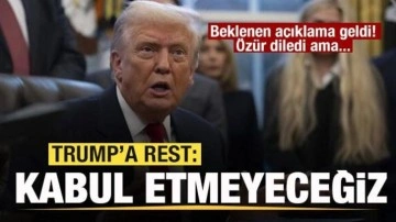 BBC özür diledi! Trump'a rest çekti: Kabul etmeyeceğiz