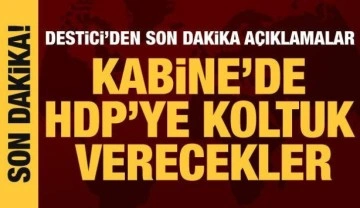 BBP Genel Başkanı Destici: 6'lı ittifak HDP'ye Kabine'de koltuk verecek