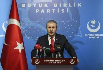 BBP Genel Başkanı Destici, g&uuml;ndemi değerlendirdi
