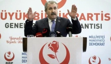 BBP Genel Başkanı Destici: Rusya durdurulmazsa yarın hedefi Boğazlar olabilir