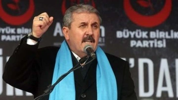BBP Genel Başkanı Destici&rsquo;den Doğu T&uuml;rkistan&rsquo;a destek mesajı