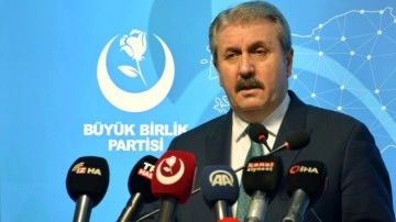 BBP Genel Başkanı Mustafa Destici'nin acı g&uuml;n&uuml;