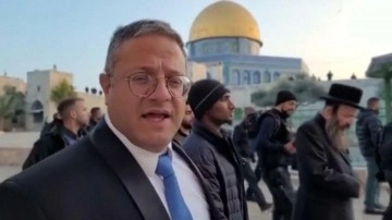 Ben Gvir yine Mescid-i Aksa'yı bastı: "Burası bizim" açıklaması sonrası tepki yağdı!
