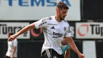 Beşiktaş'ın yeni transferi ilk idmanına çıktı
