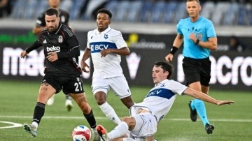 Beşiktaş-Lausanne! İlk 11'ler belli oldu