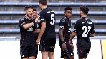 Beşiktaş'tan hazırlık maçında tatsız prova
