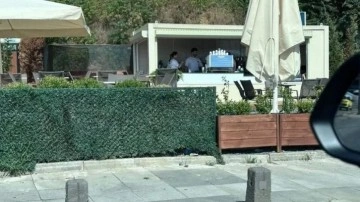 Beykoz'da ifşalara konu olan kaçak kafe açıldı